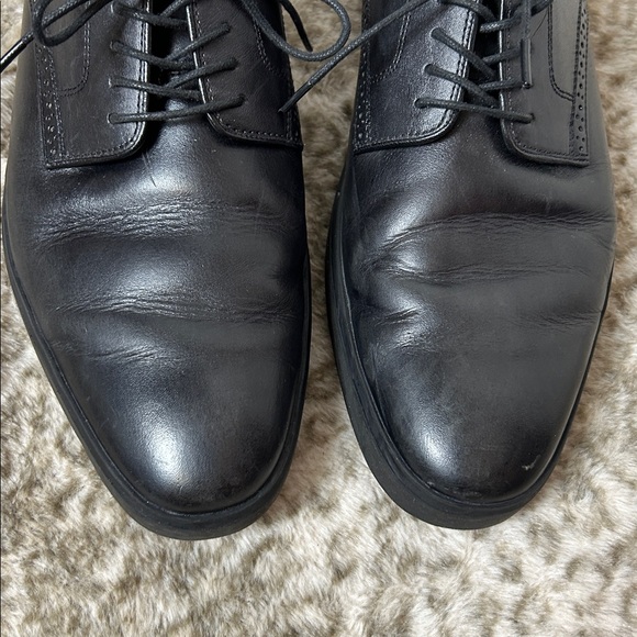Johnston & Murphy, black leather, tru foam hybrid, casual dress shoes size 11 main image 3